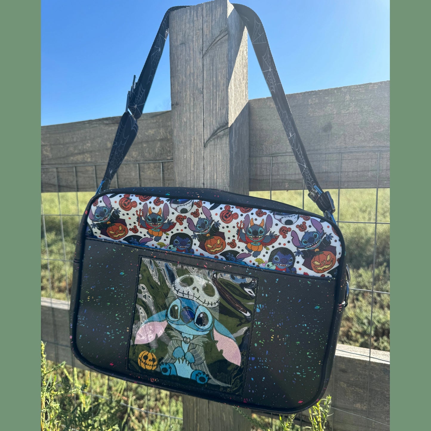 Spooky Halloween-themed crossbody