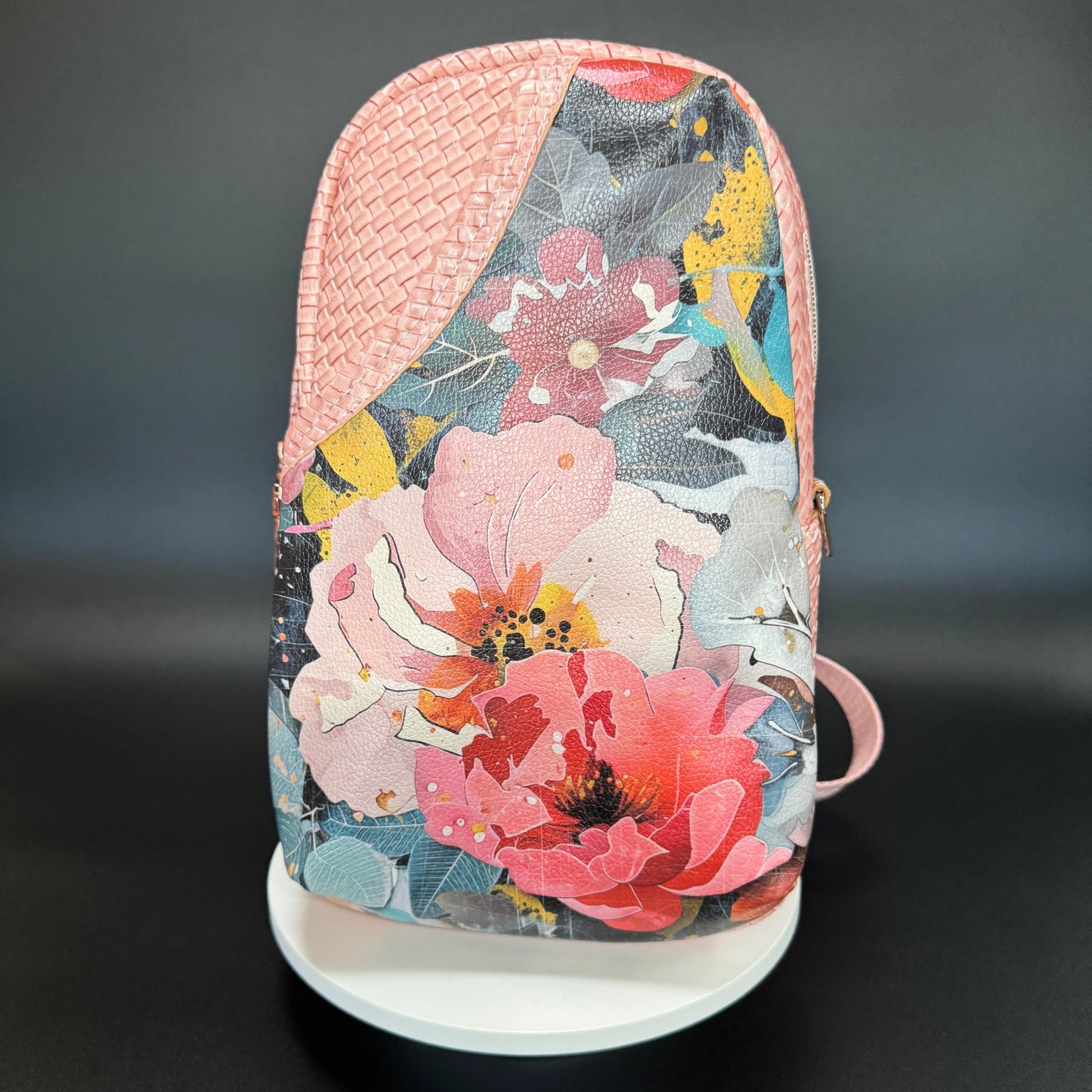 Rose gold sling purse for women