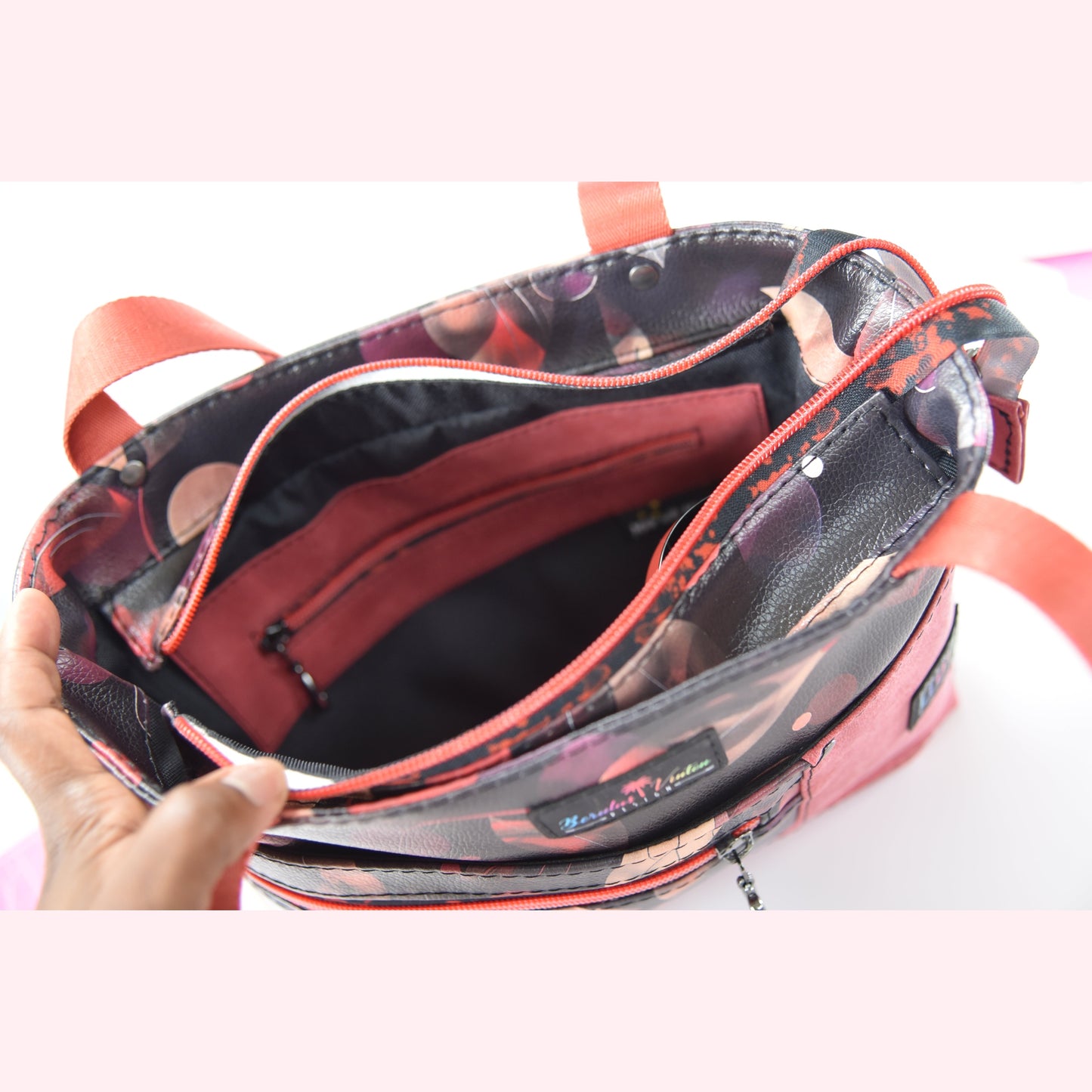 Striped Sally-inspired handbag