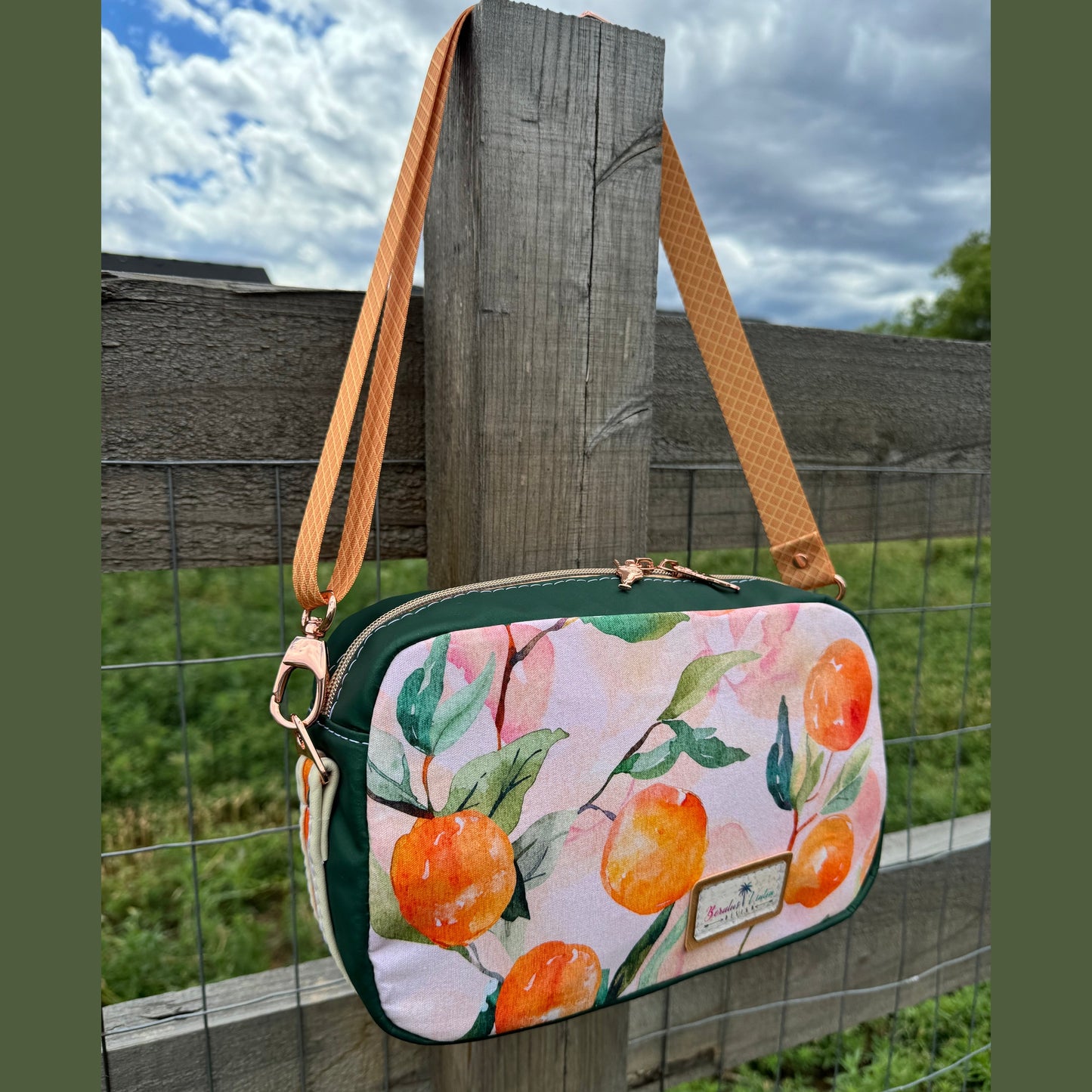 Lightweight summer fabric purse