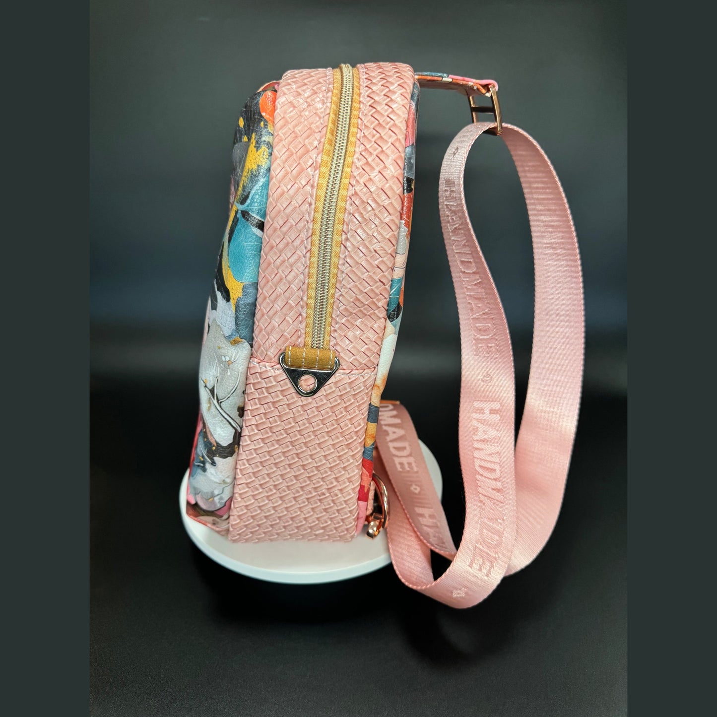 Rose gold sling purse for women