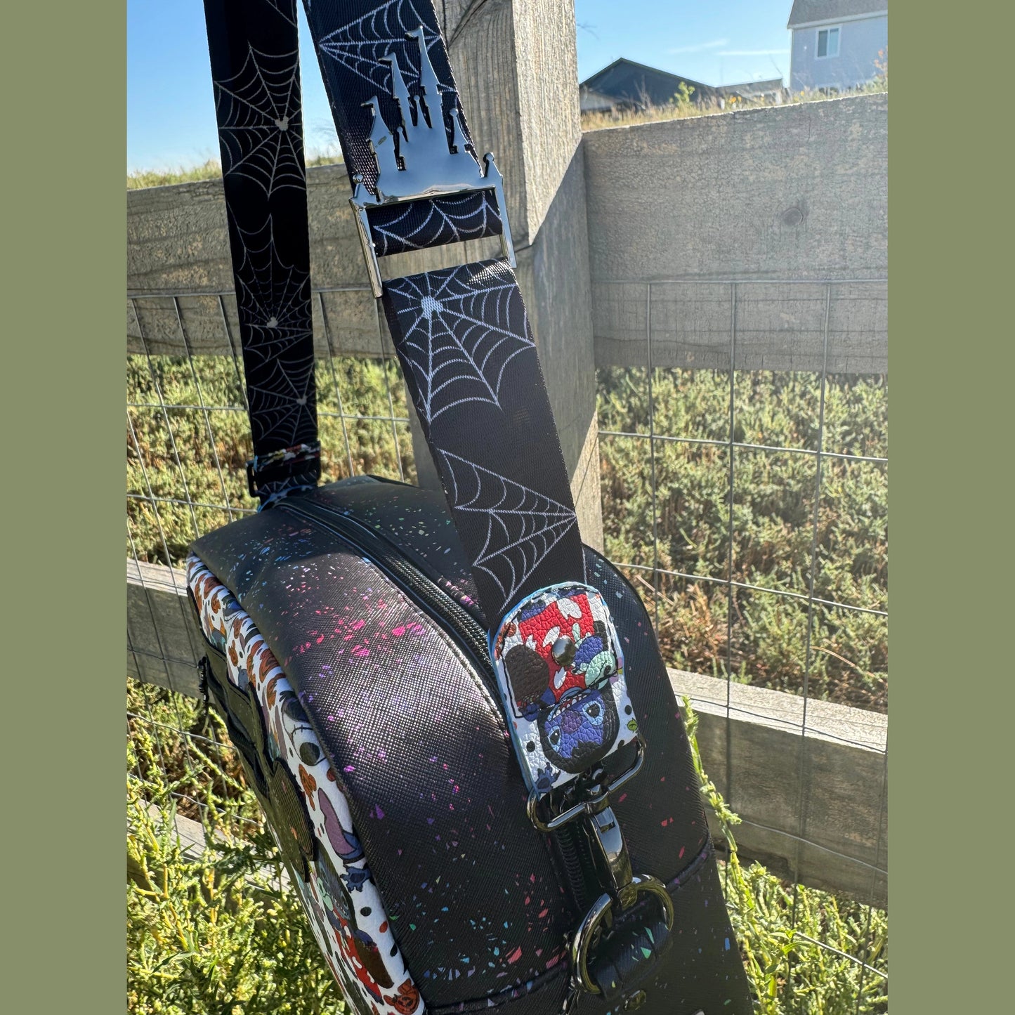 Spooky Halloween-themed crossbody