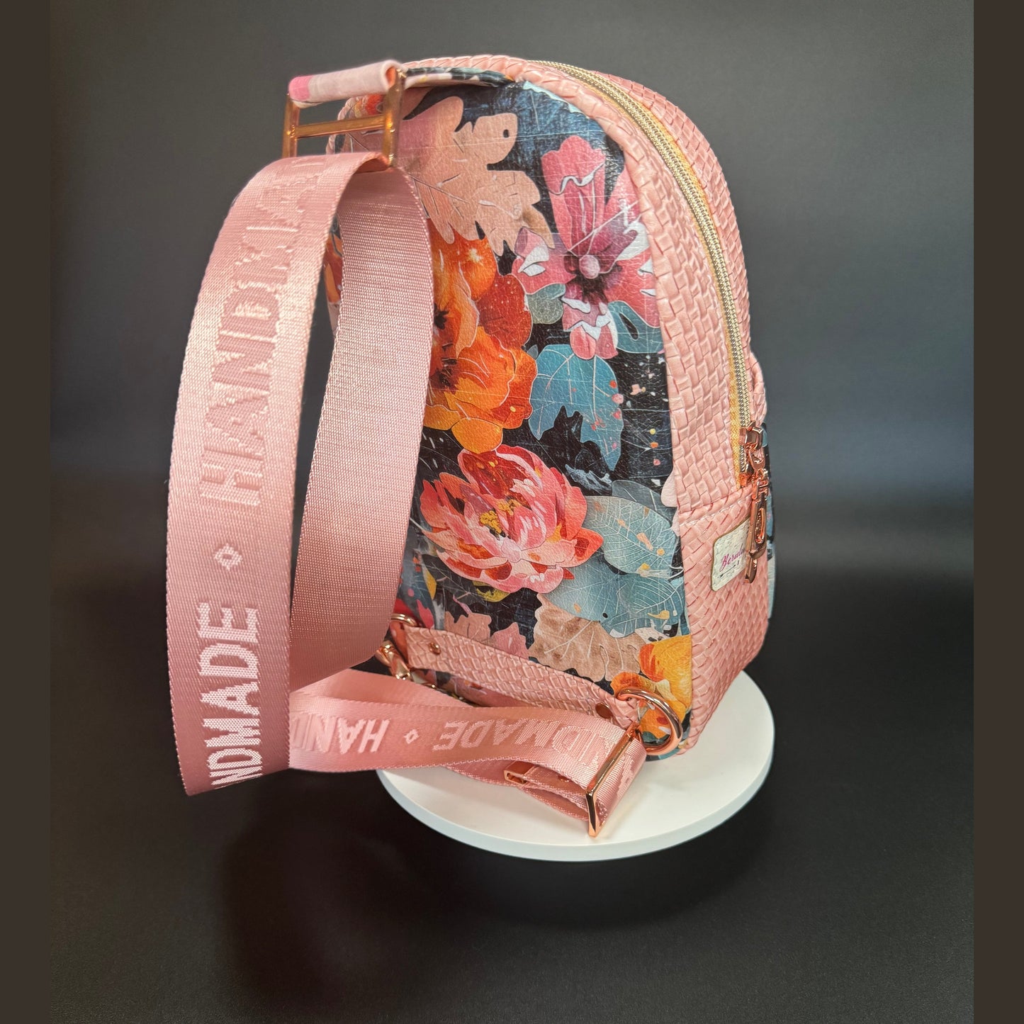 Rose gold sling purse for women