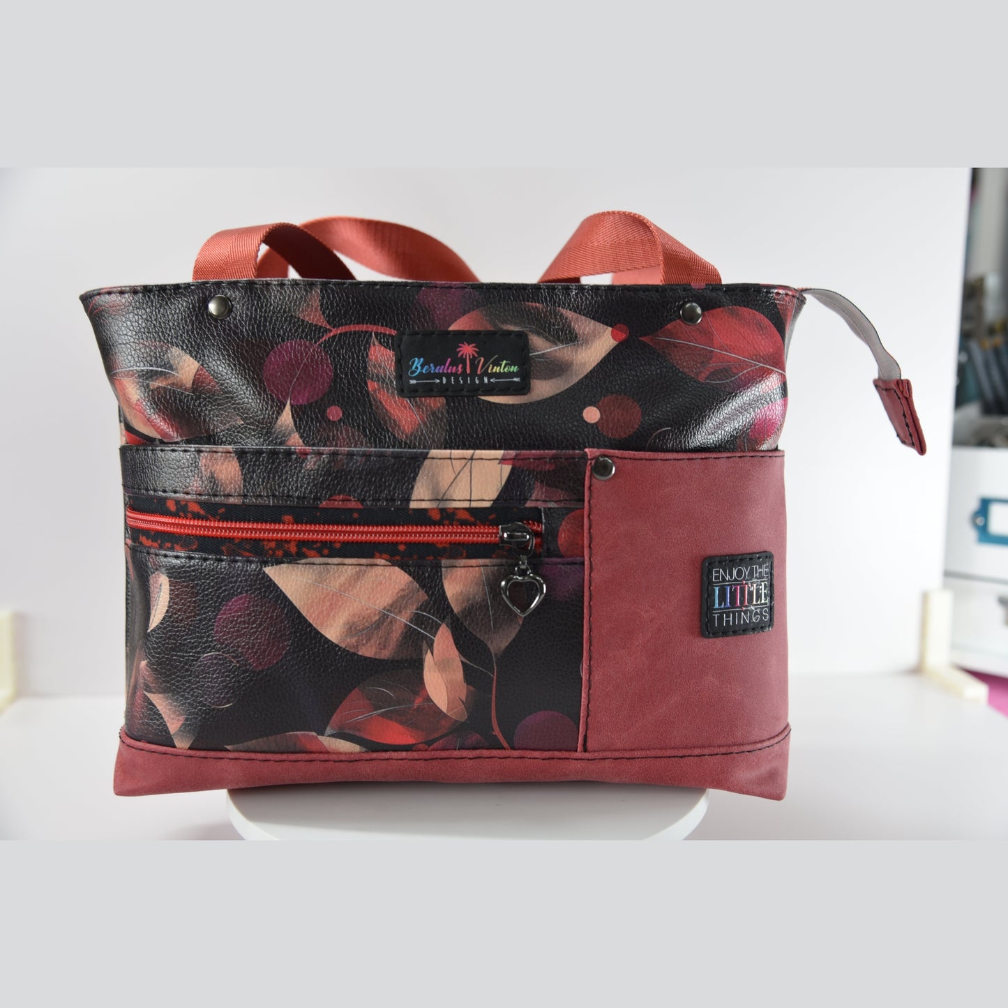 Striped Sally-inspired handbag