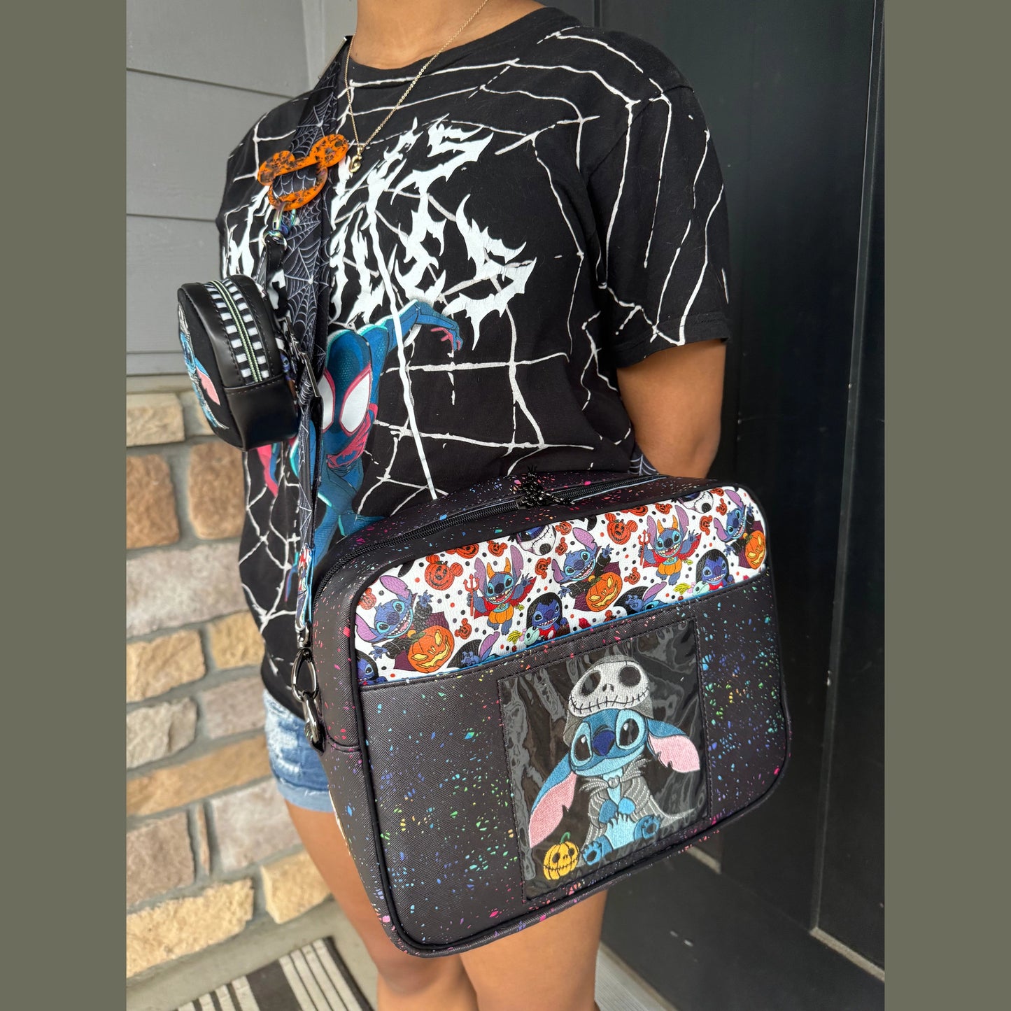Spooky Halloween-themed crossbody