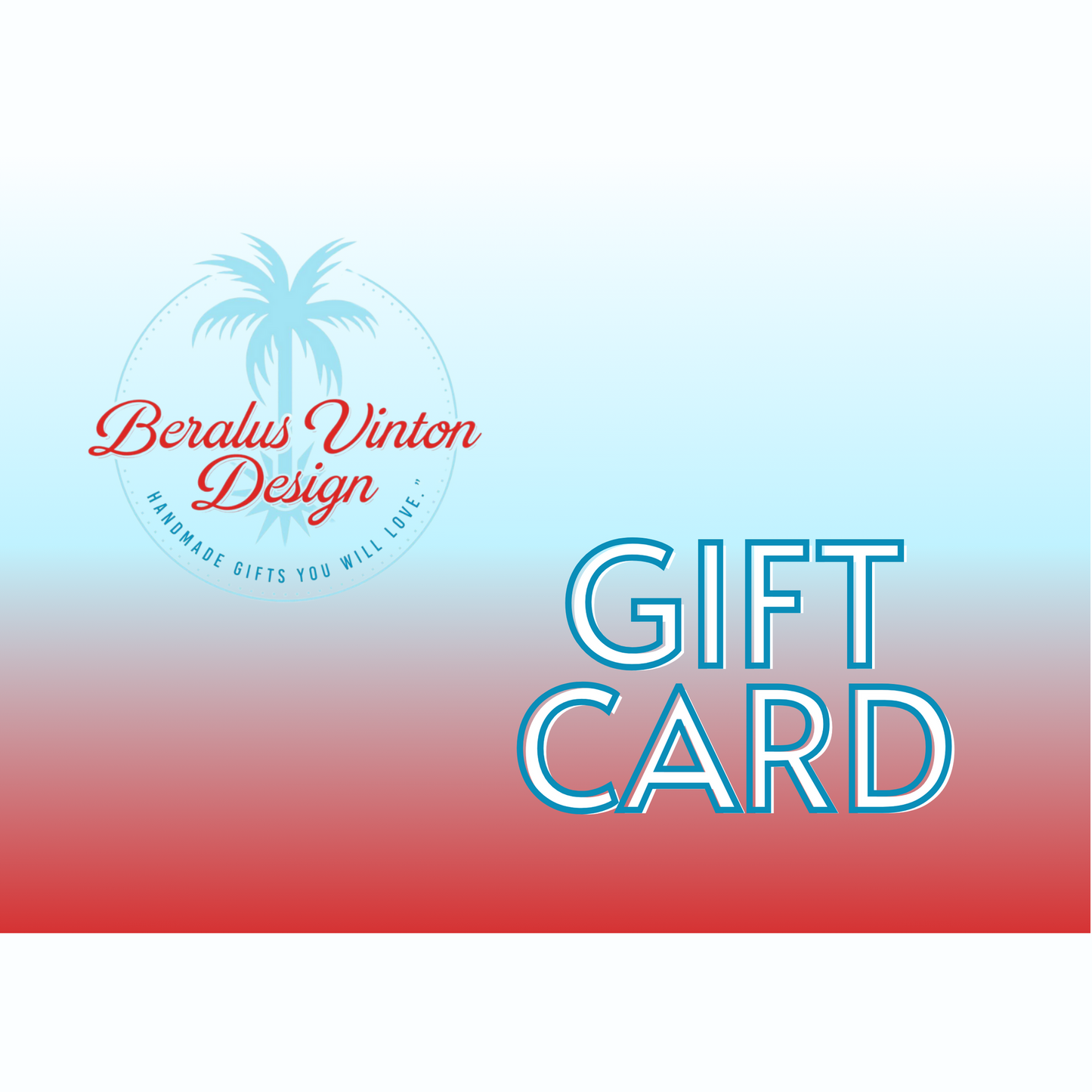 Beralus Vinton Design Gift Card