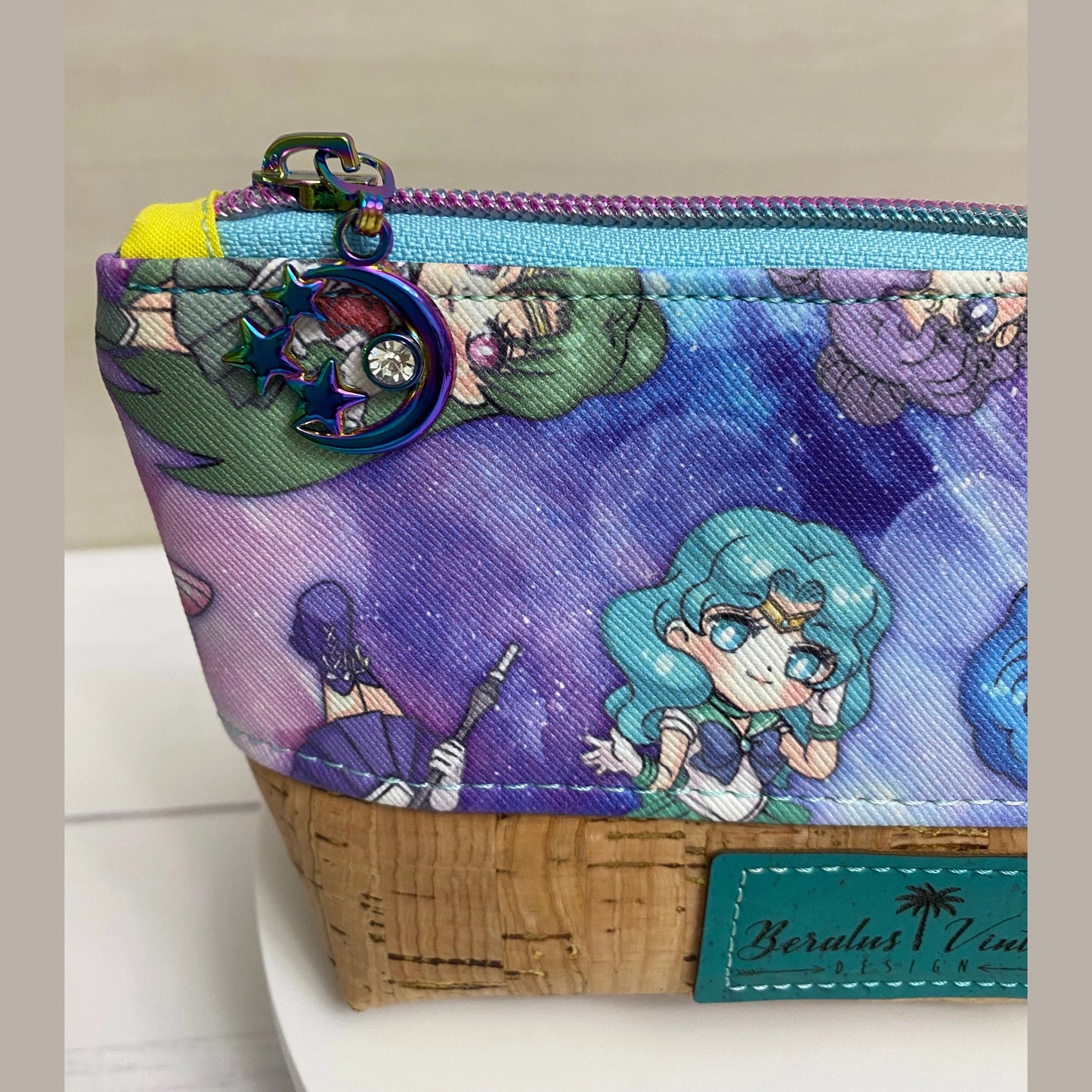 Pink anime-style treat bag