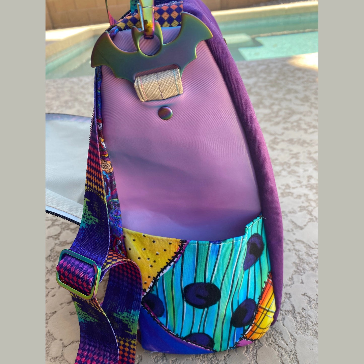 NBC-themed anti-theft bag