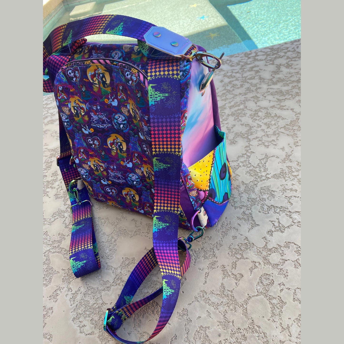 NBC-themed anti-theft bag