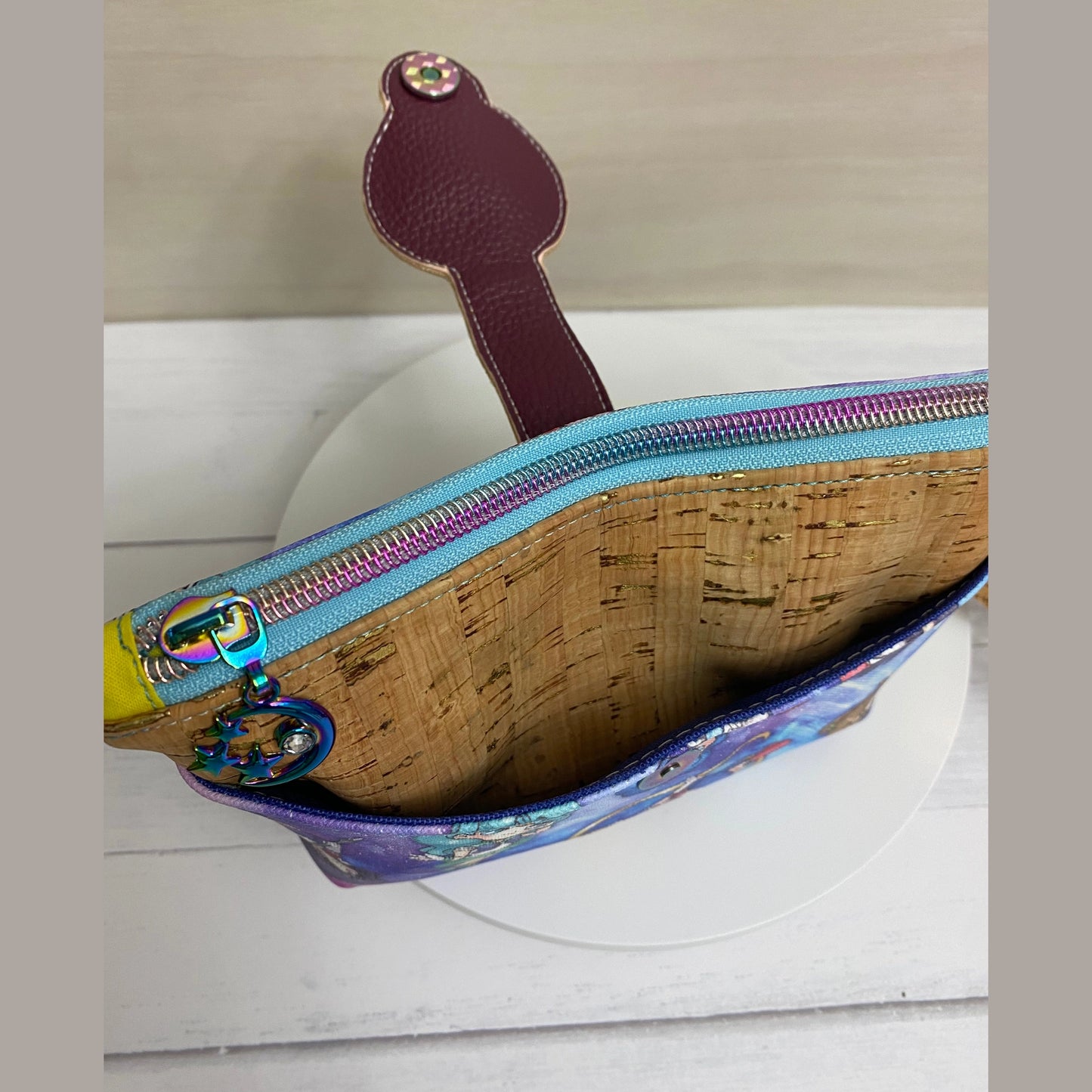 Tab-closure anime treat pouch