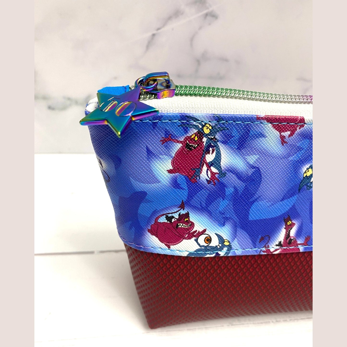 Villain-themed snack pouch
