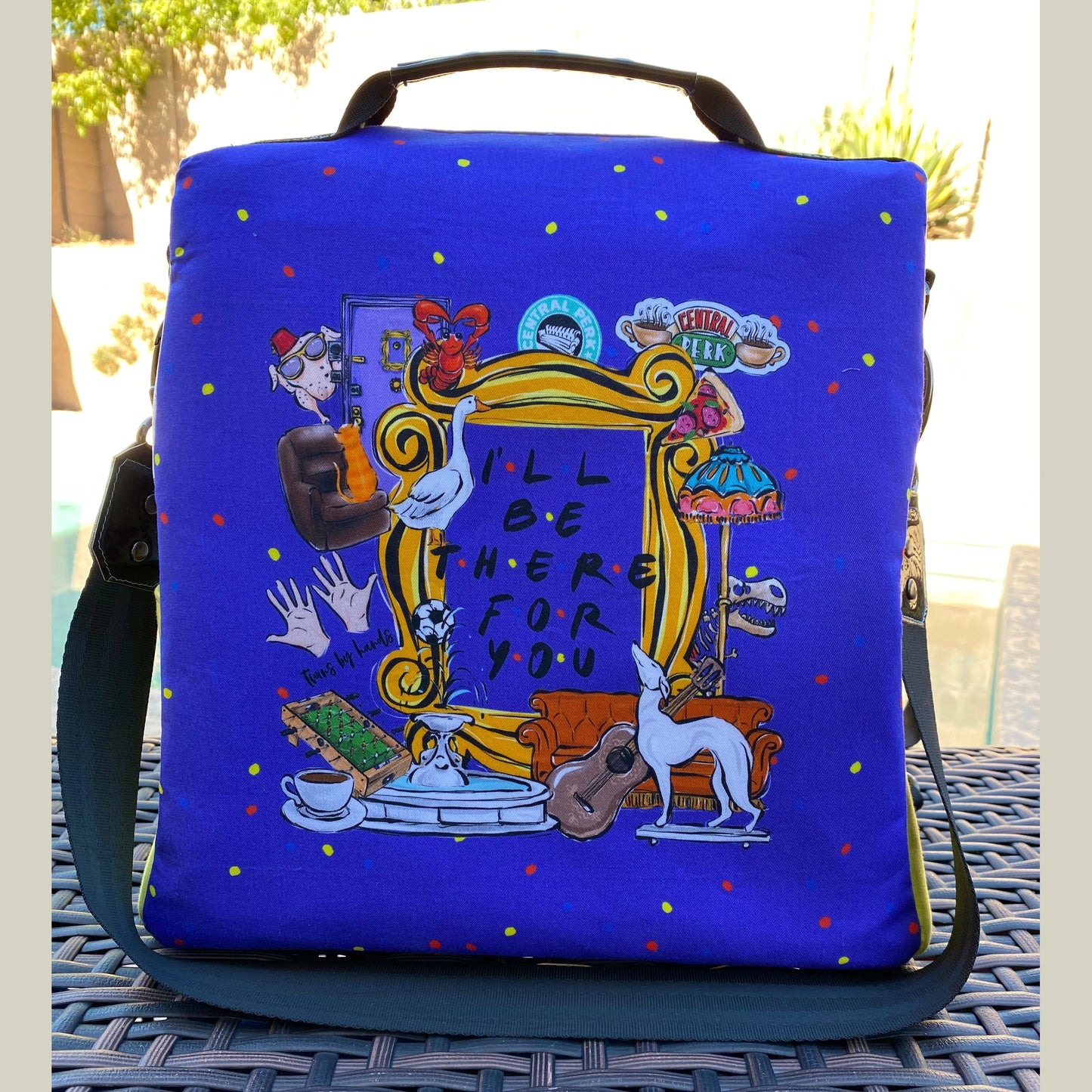 Anti-theft casual backpack