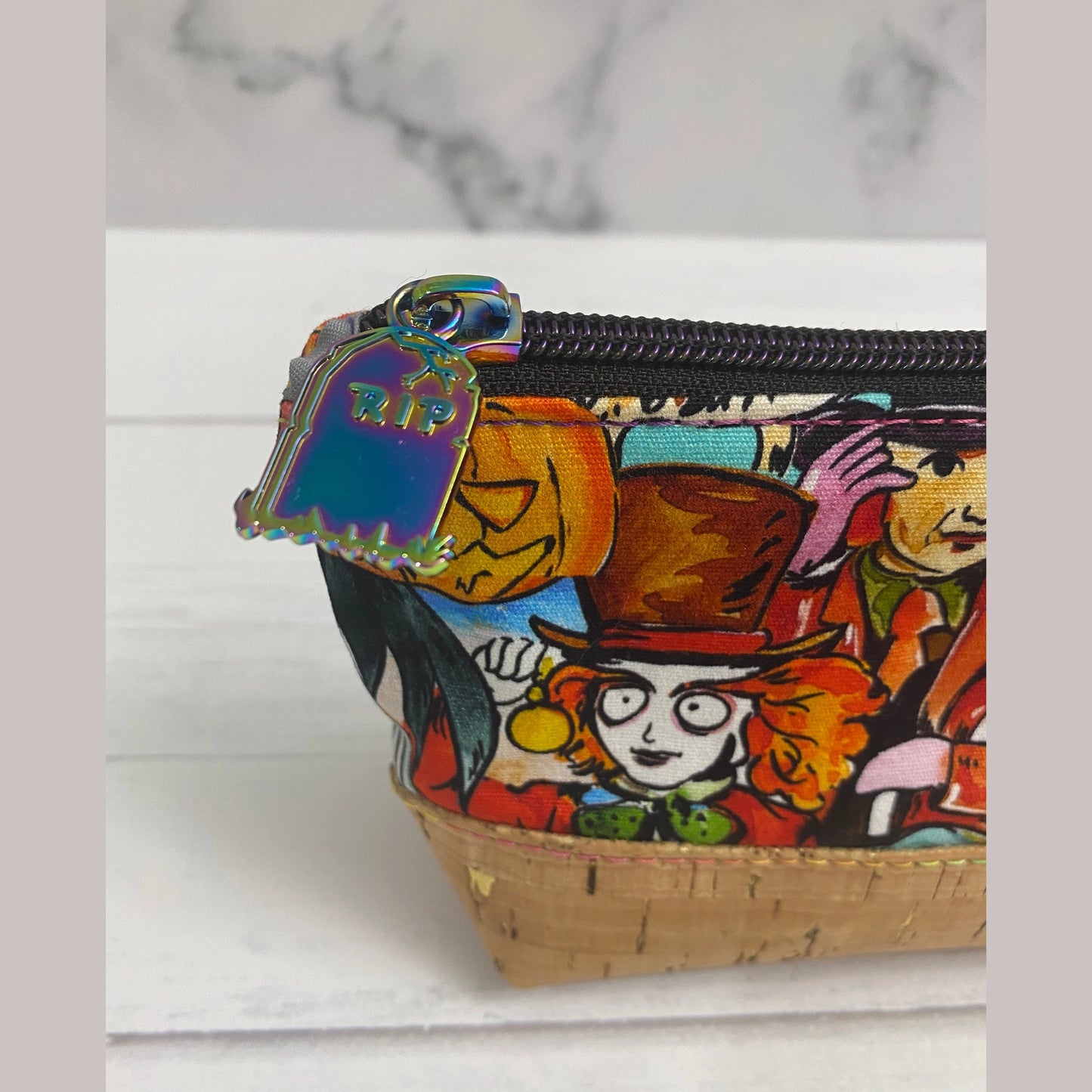 Halloween-themed snack pouch
