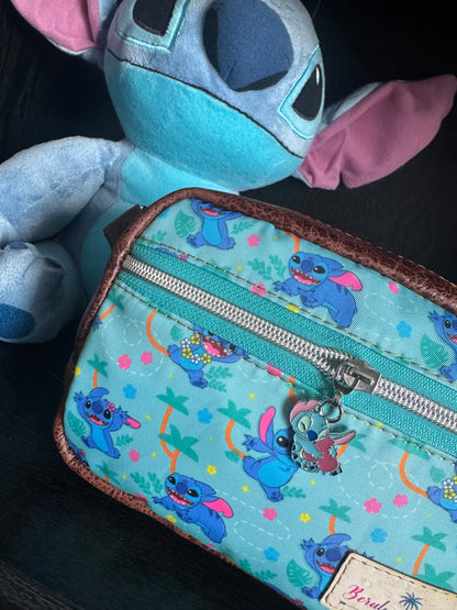 Cute Stitch Crossbody Sling Bag | Small Handmade Travel & Park Bag