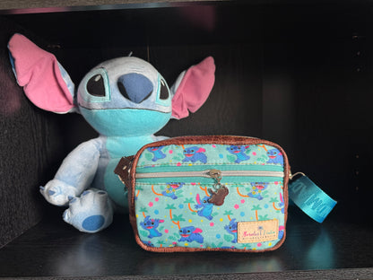 Cute Stitch Crossbody Sling Bag | Small Handmade Travel & Park Bag