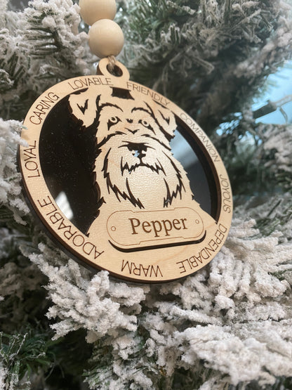 Adorable Personalized Dog Ornaments
