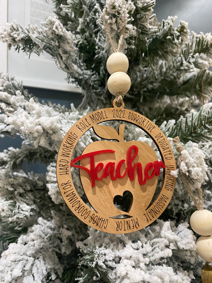 Teacher’s ornament